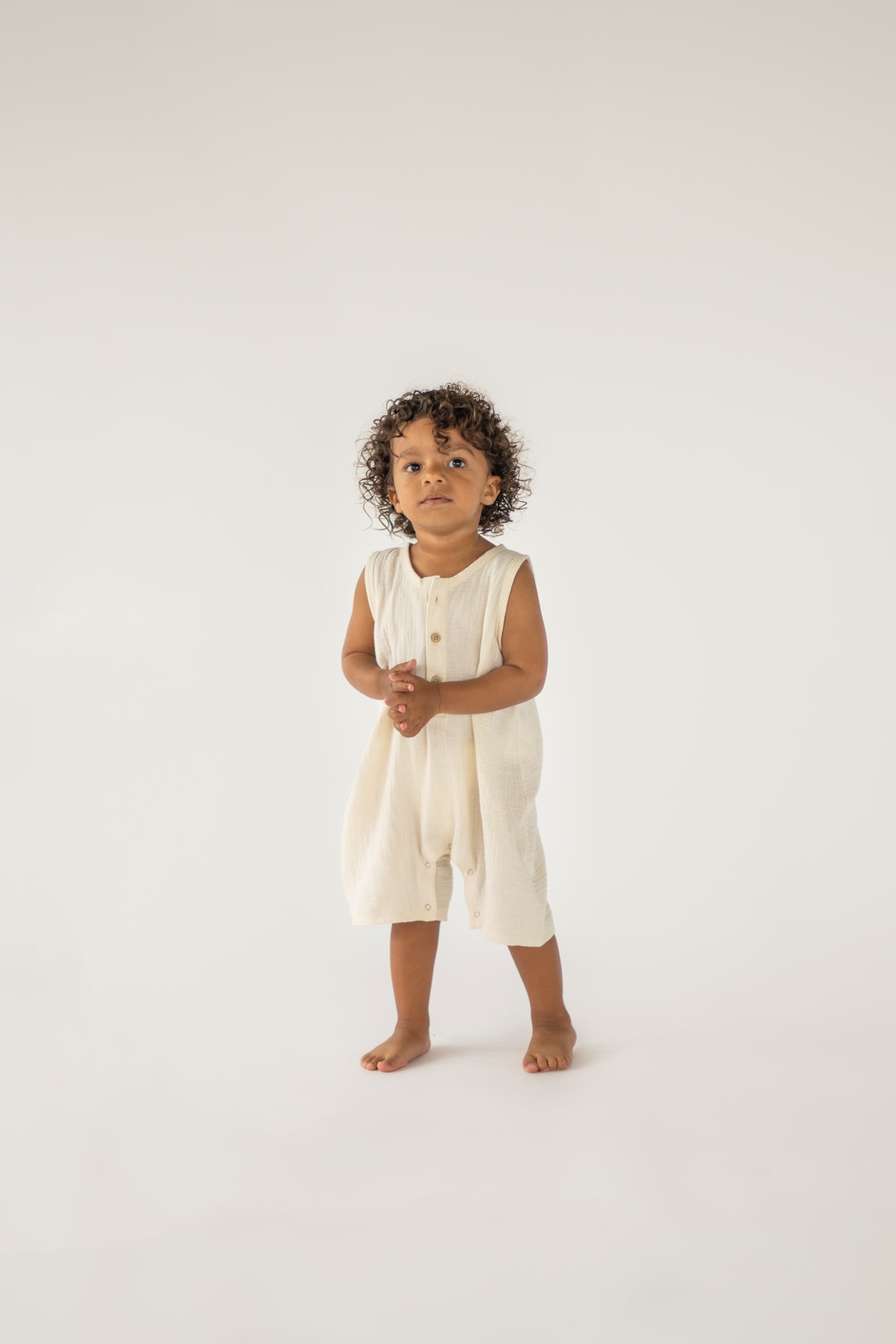 Milk Muslin Romper