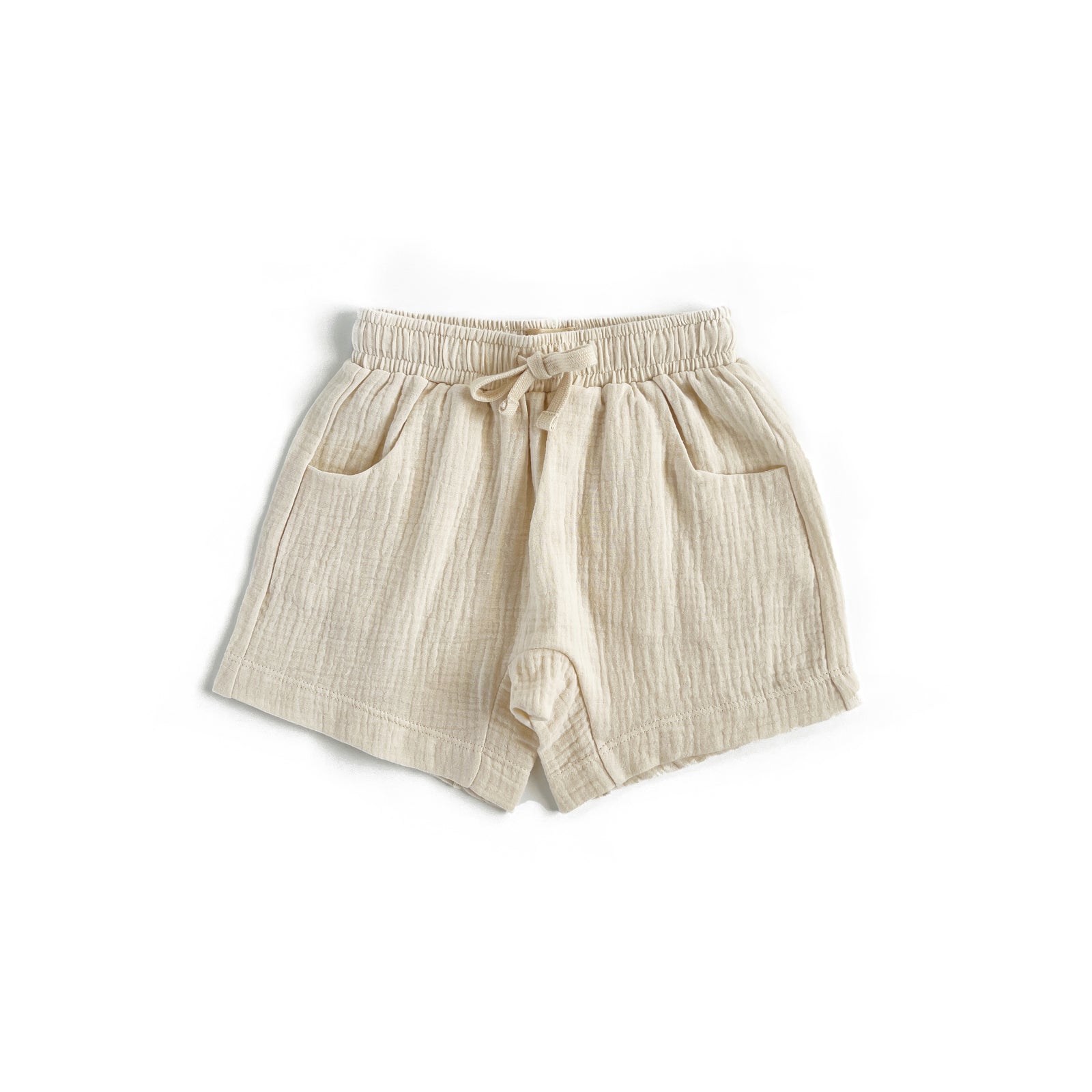 Milk Muslin Shorts