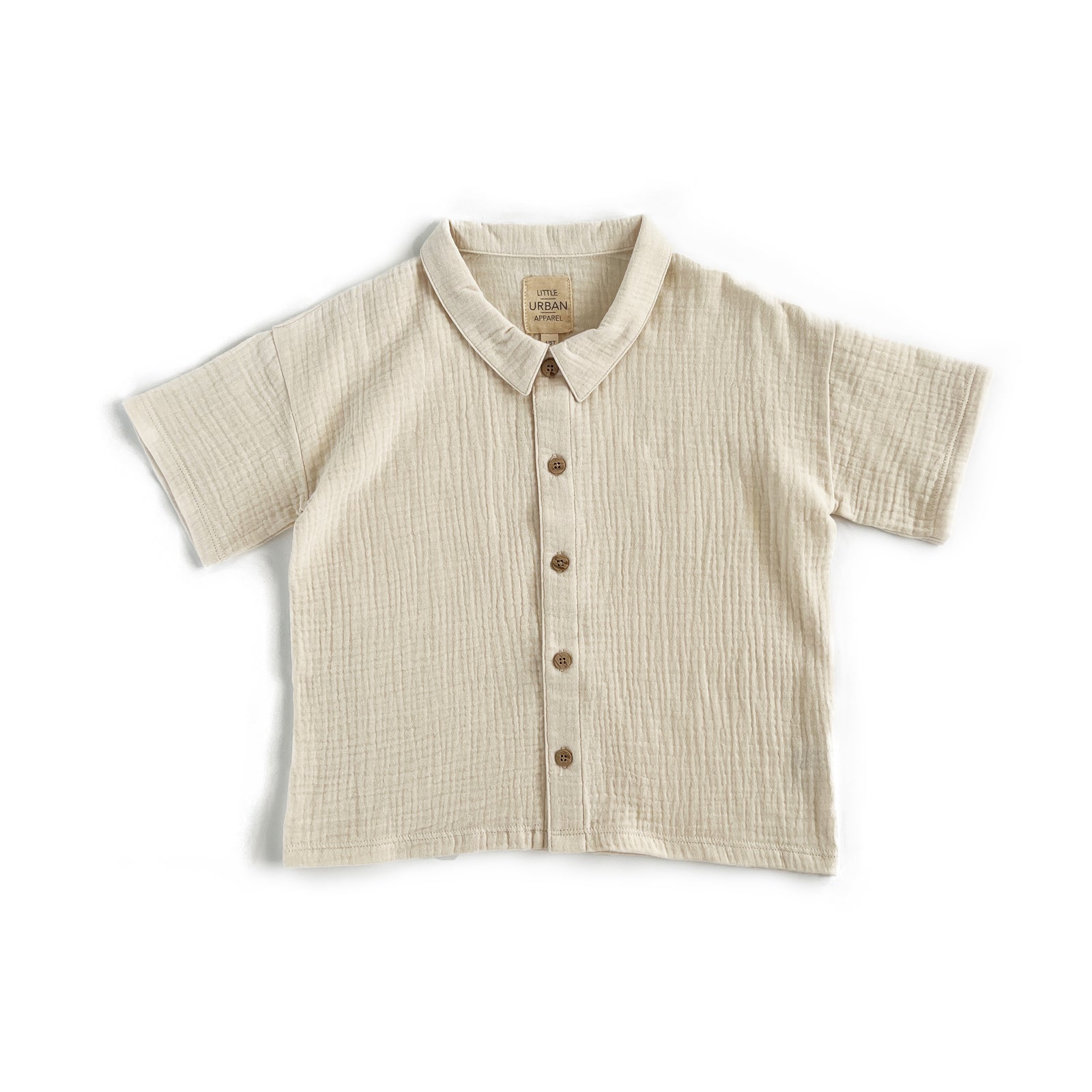 Milk Muslin Button Up