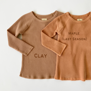 Clay Thermal Long Sleeve Top