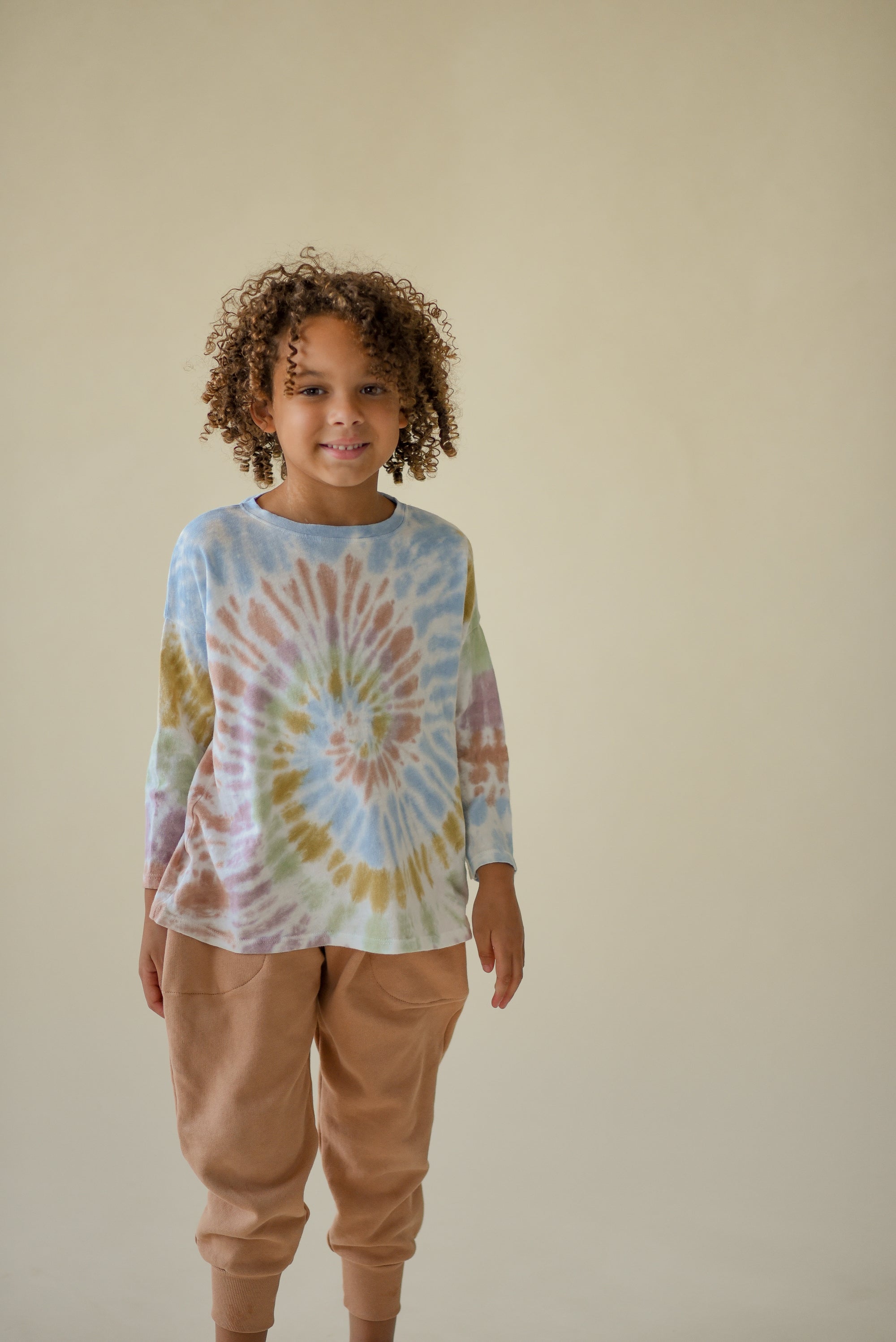 Spiral Tie Dye Top