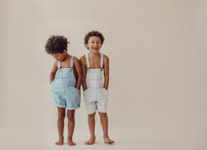 Indigo Wash Shortalls