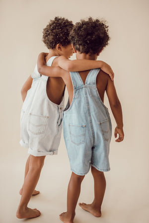 Indigo Wash Shortalls