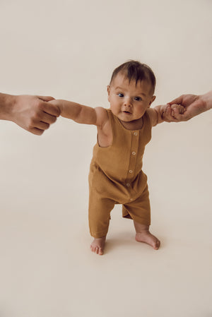 Curry Short Romper