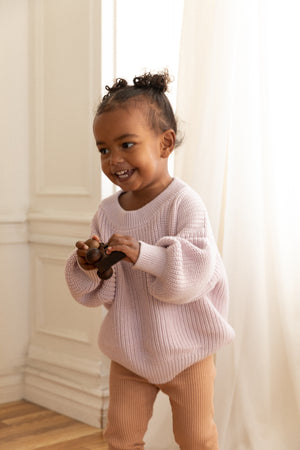 Lavender Boxy Knit