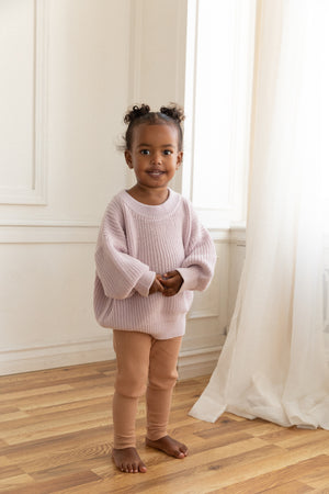 Lavender Boxy Knit