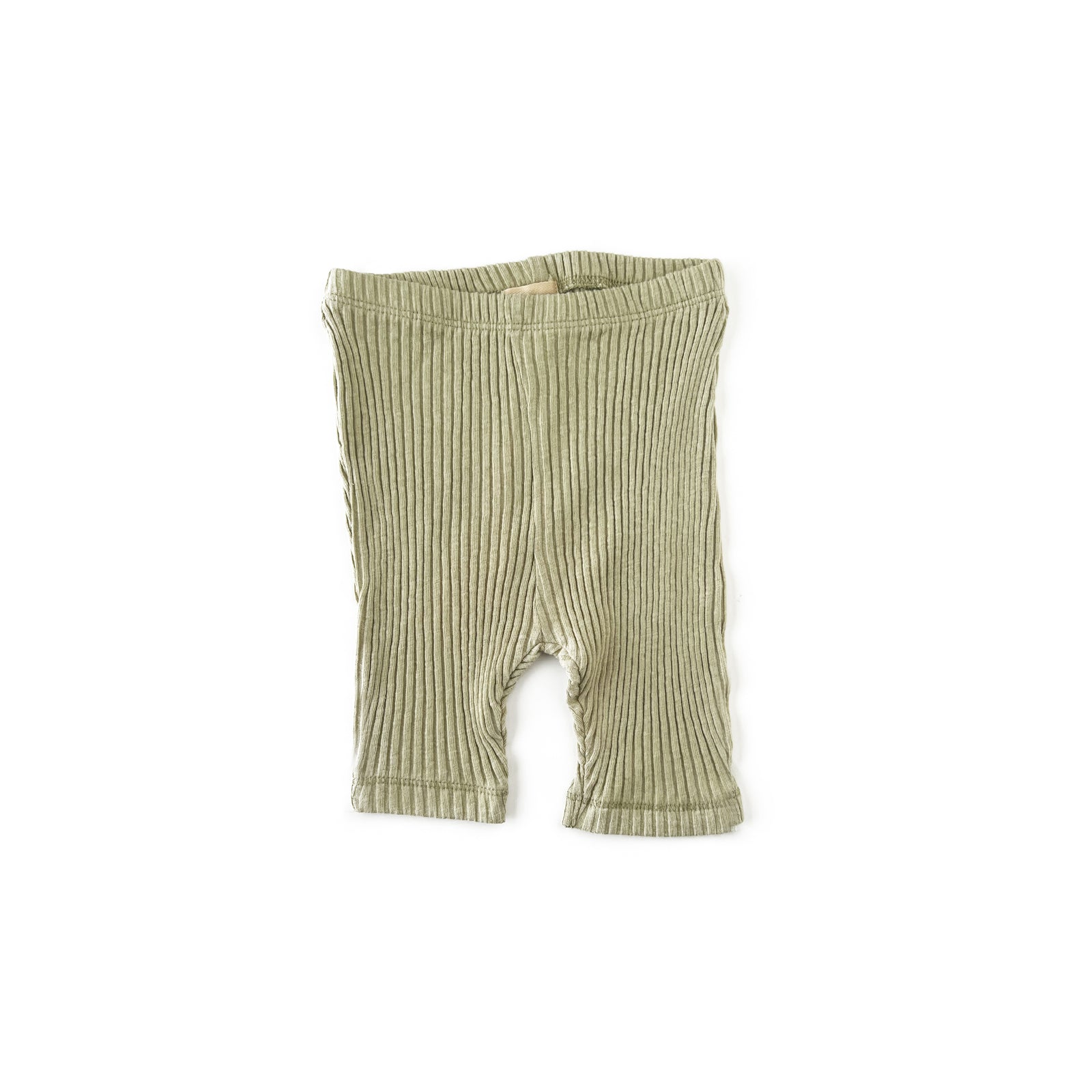 Light Olive Biker Shorts