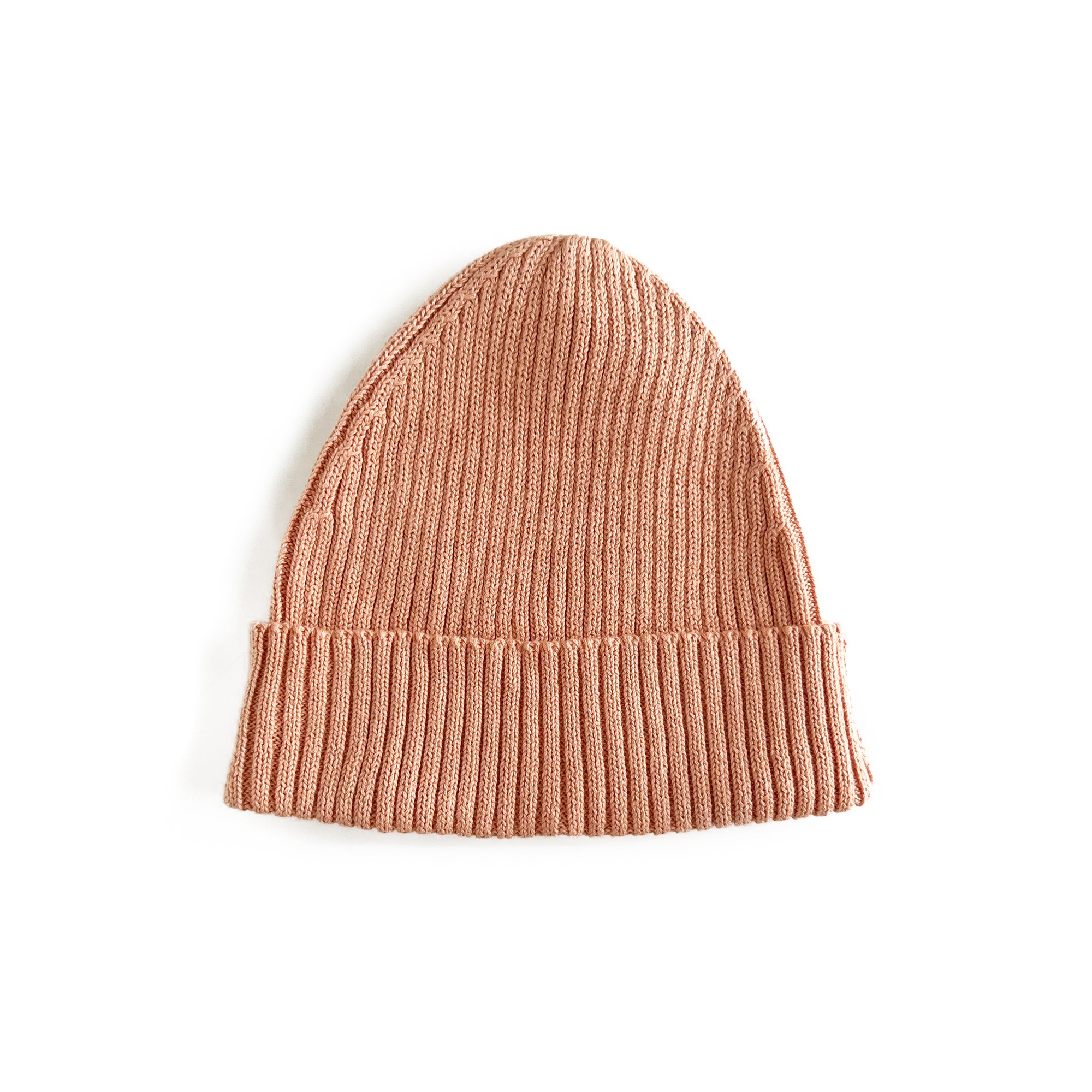 Peach Pointed Beanie