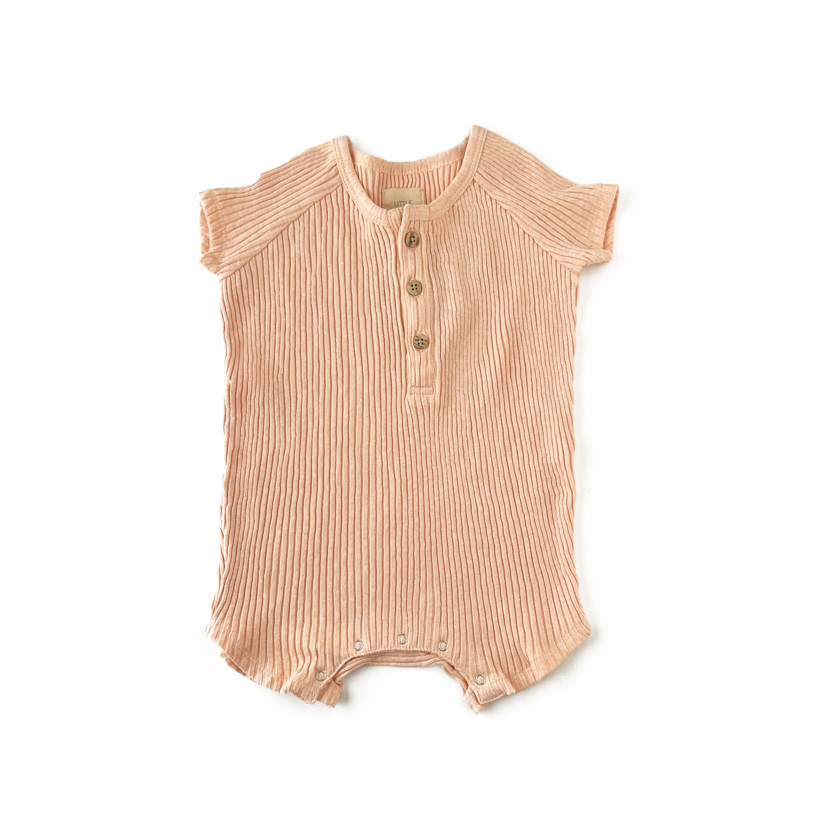 Peach Short Romper