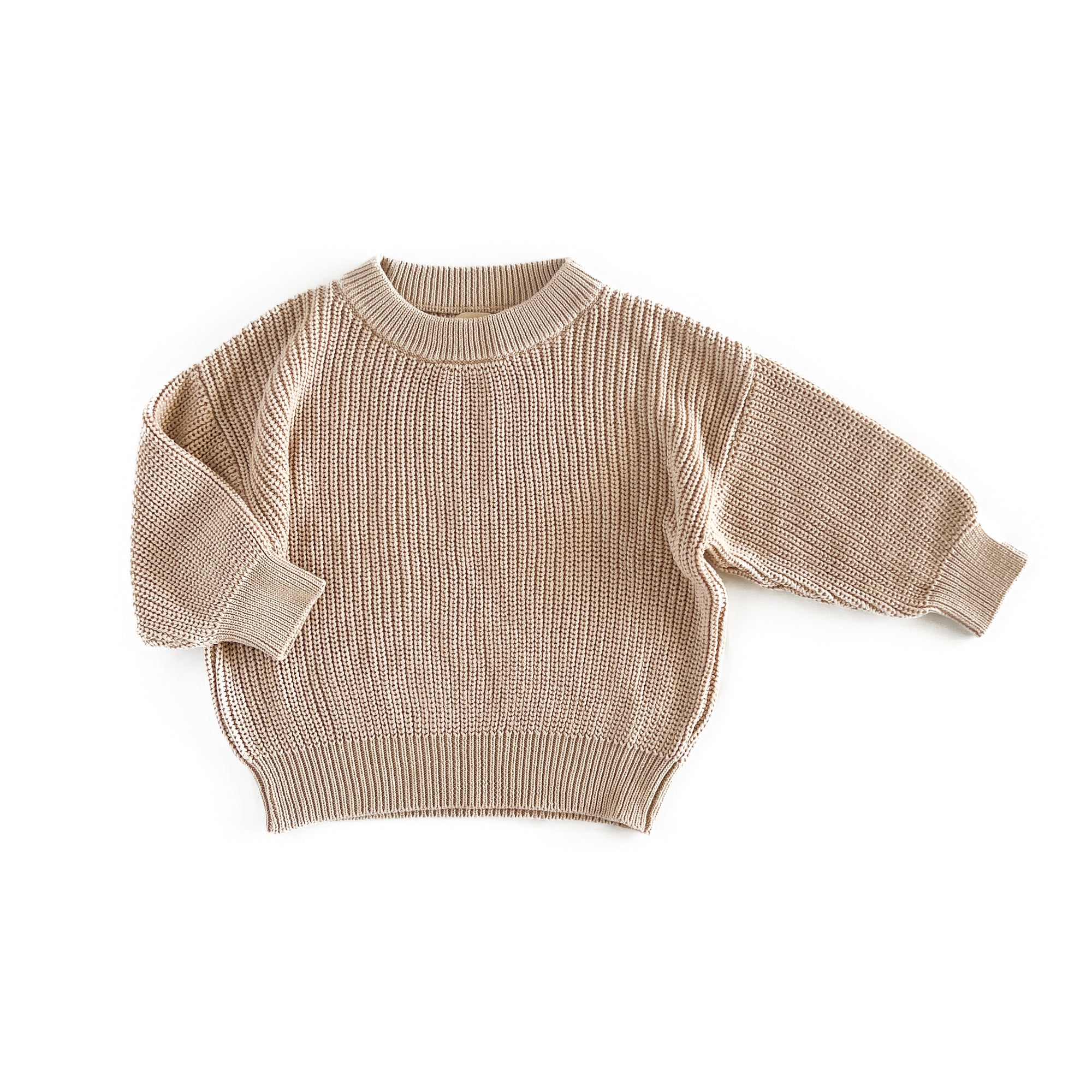 Vanilla Boxy Knit