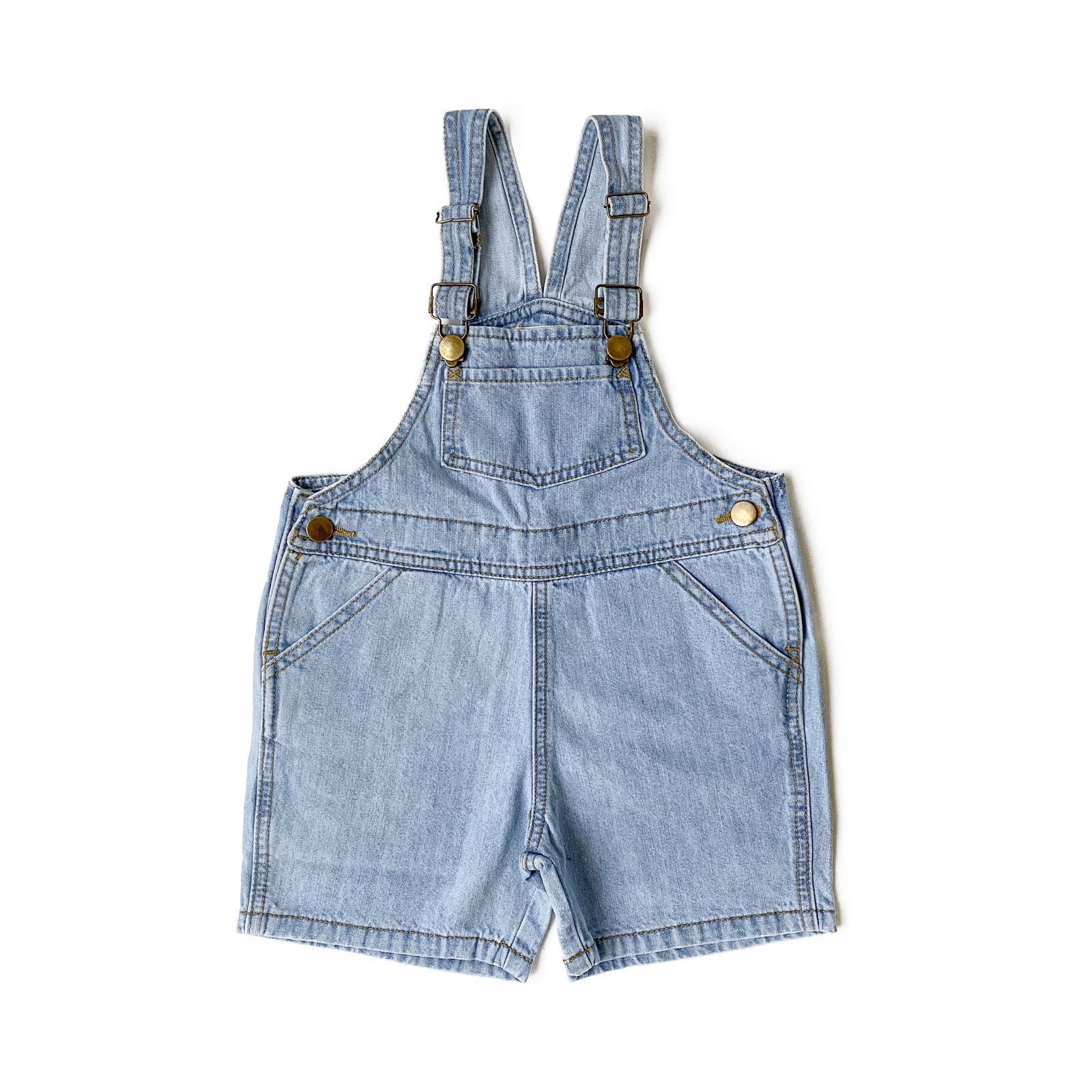 Indigo Wash Shortalls
